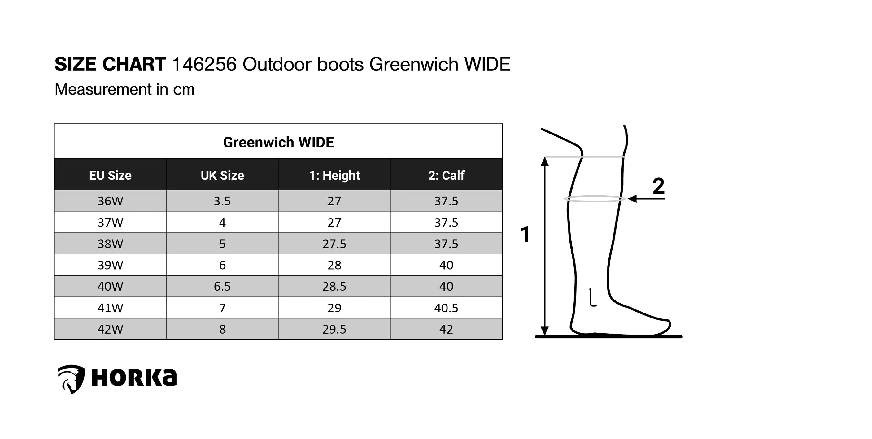 HorkaOutdoor Stövlar Greenwich (Wide) - Brun