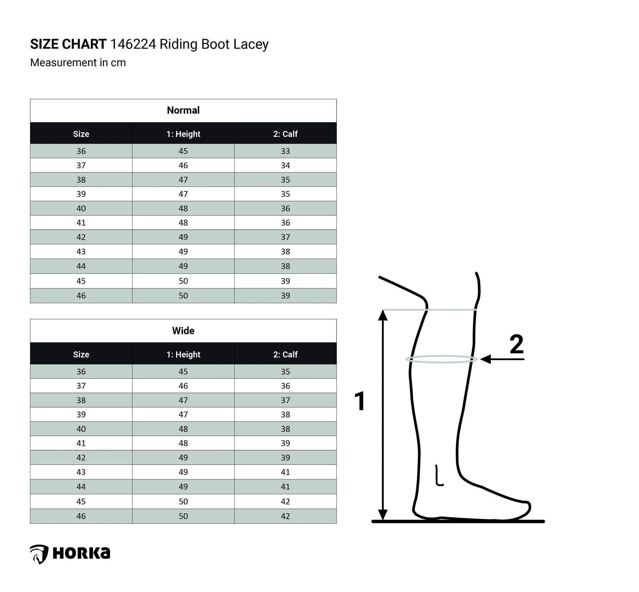 Horka Ridstövlar Lacey - Cognac