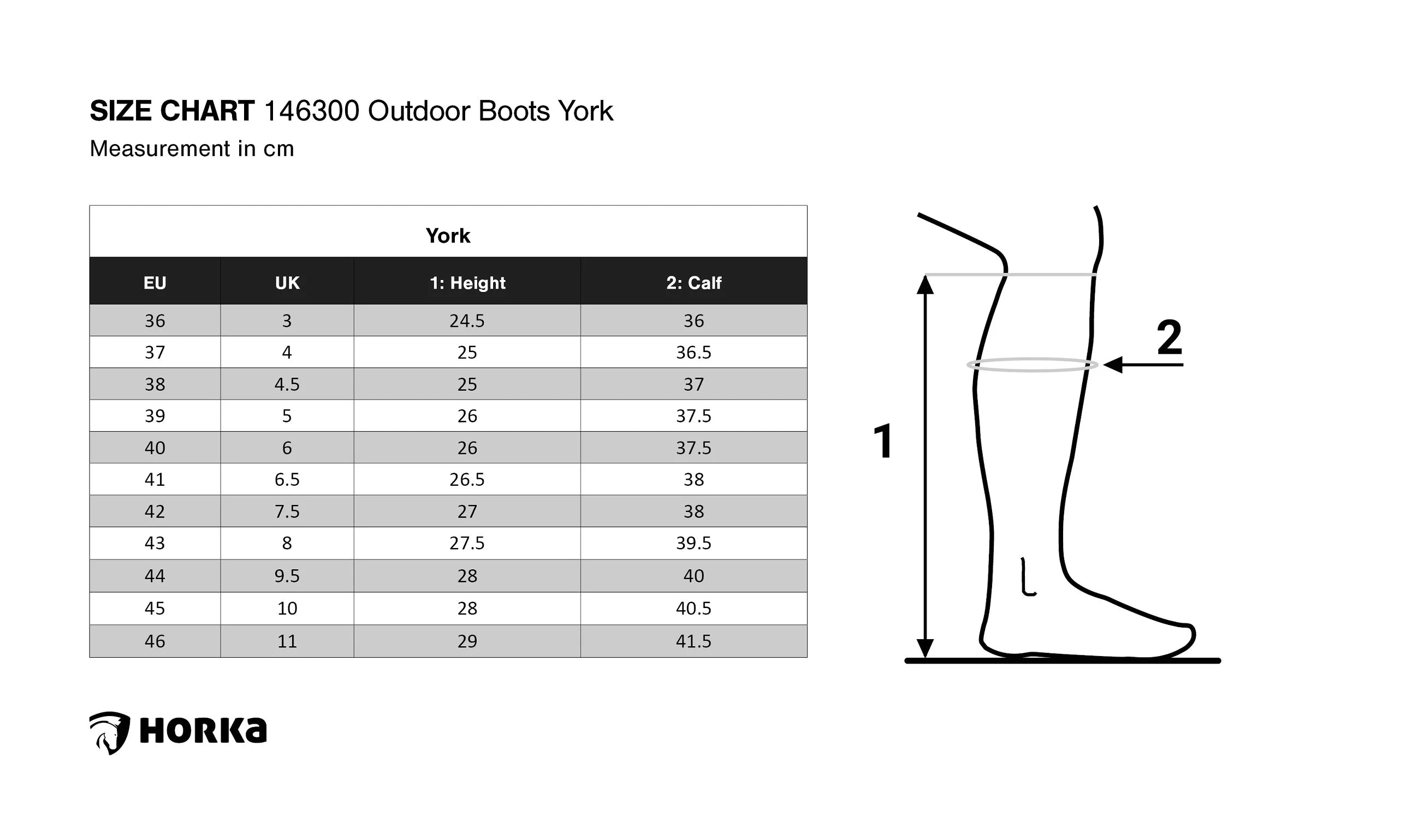 HorkaOutdoor Stövel York - Brun