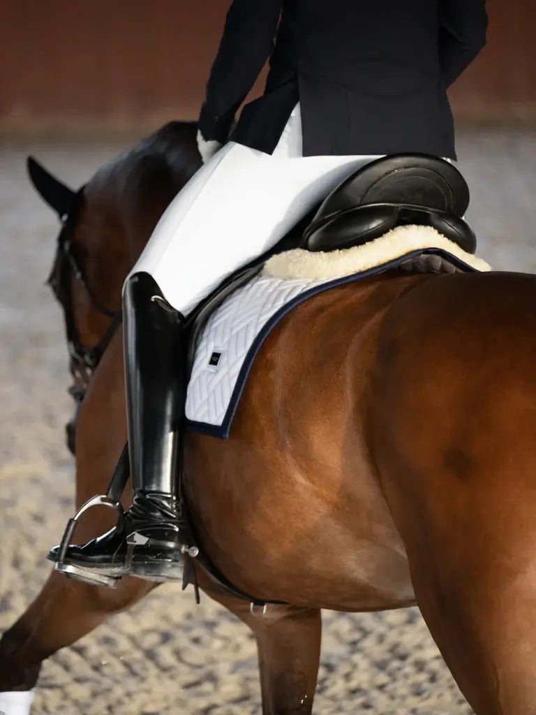 Equestrian Stockholm Ridbyxor Active Helskodda Herr - Vit