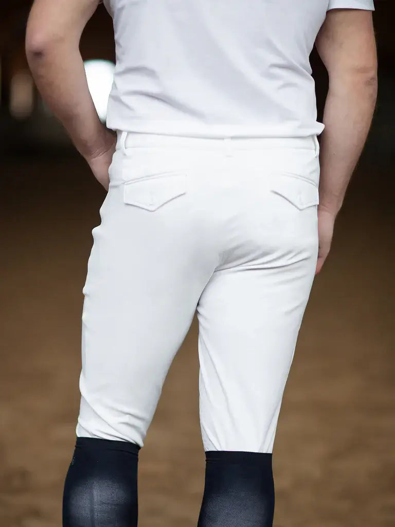 Equestrian Stockholm Ridbyxor Active Helskodda Herr - Vit