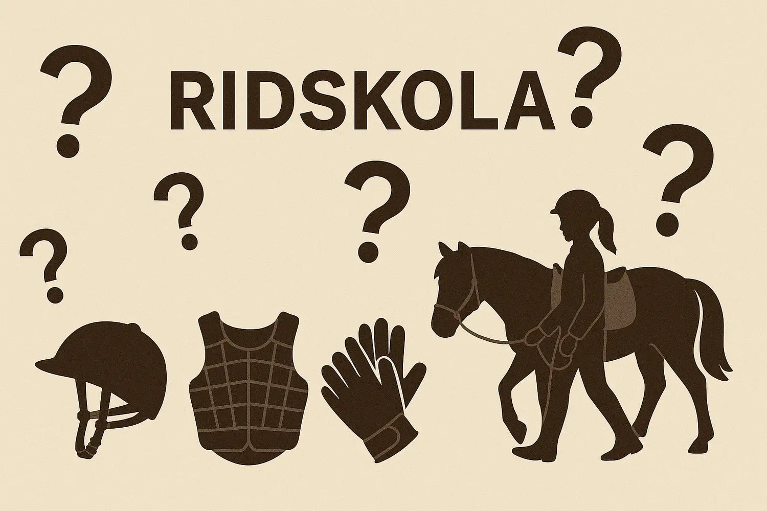 Bra att veta om ridskola - kostnad, ålder & utrustning