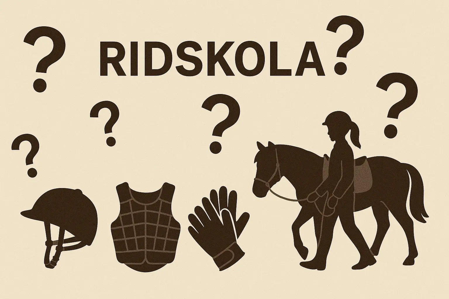 Bra att veta om ridskola - kostnad, ålder & utrustning
