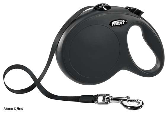 Flexi New CLASSIC L:5 m band - Svart