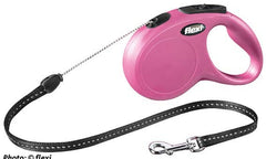 Flexi New CLASSIC S: 5 m rep - Rosa