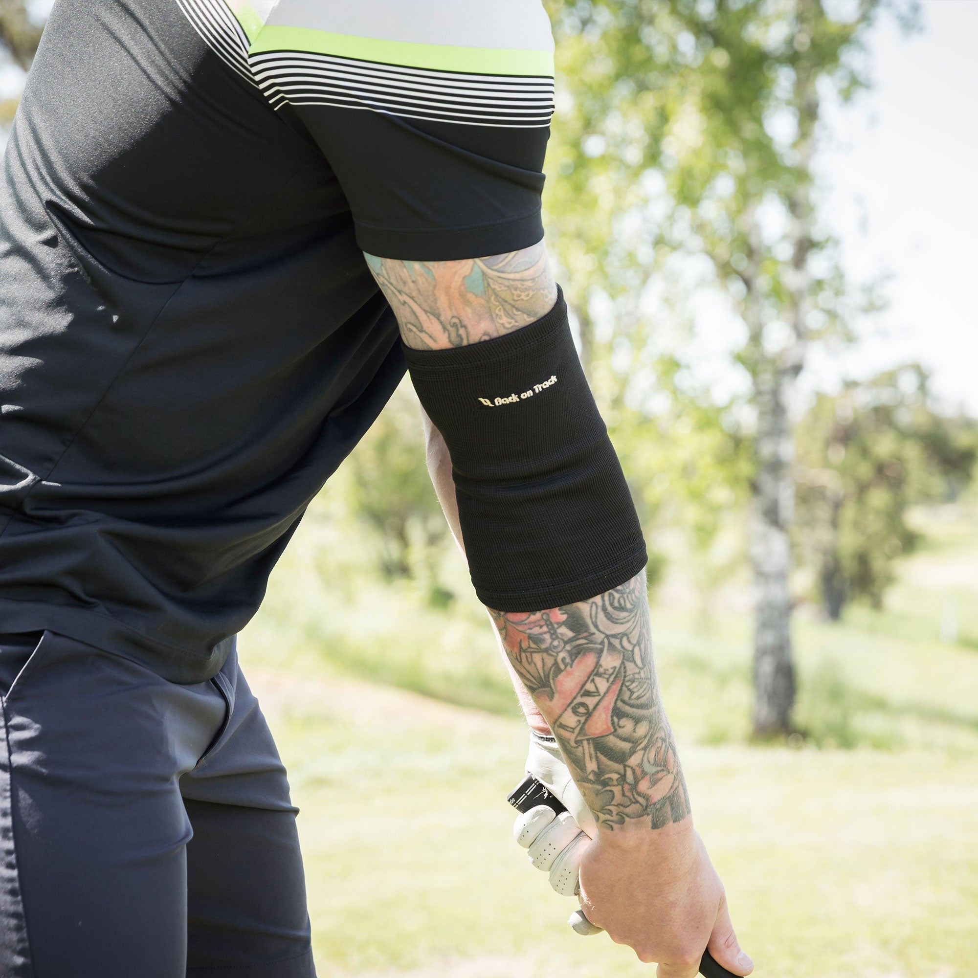Back on Track Armbågsskydd – Svart