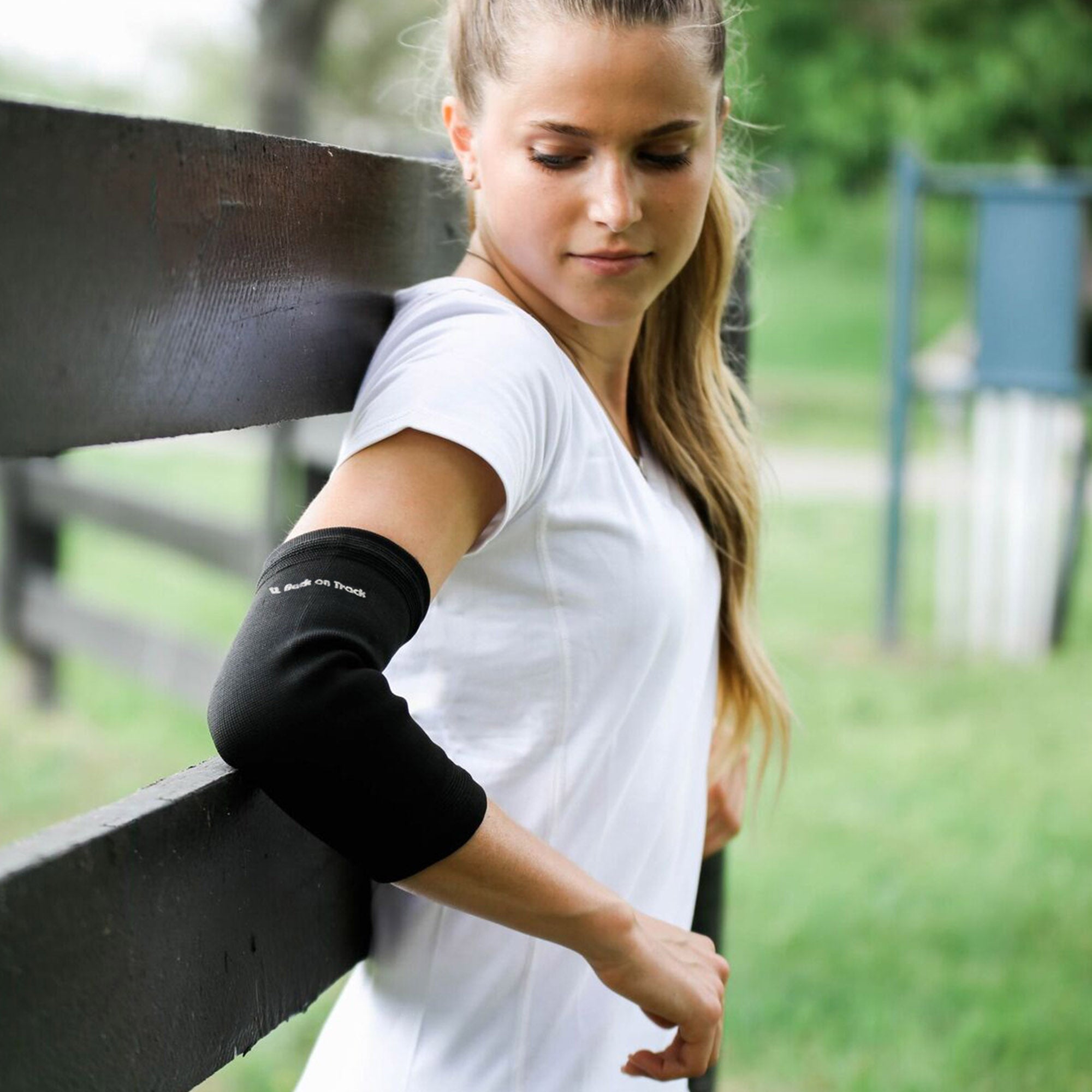 Back on Track Armbågsskydd – Svart