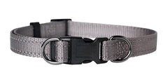 Dogman Iris Ställbart Hundhalsband - Grå