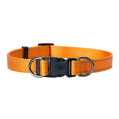 Dogman Iris Ställbart Hundhalsband - Orange