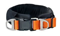 Dogman Ei Fodrat Hundhalsband Ställbart - Orange