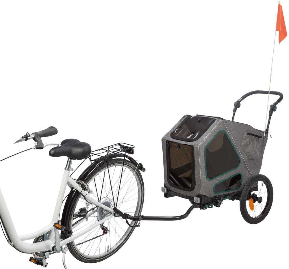 Trixie Kit Till Cykelvagn För Hund - Grå (L)