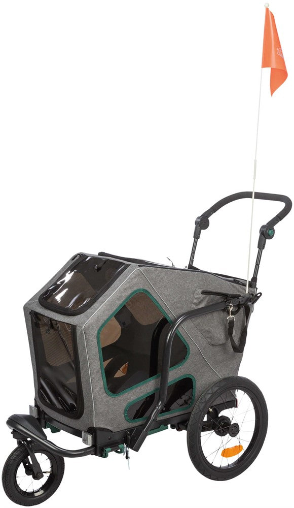 Trixie Kit Till Cykelvagn För Hund - Grå (L)