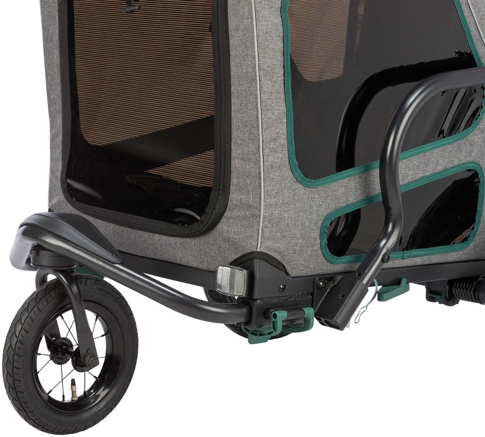 Trixie Kit Till Cykelvagn För Hund - Grå (L)