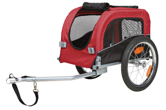 Trixie Cykelvagn Röd/Svart - S: 53x60x60/117 cm