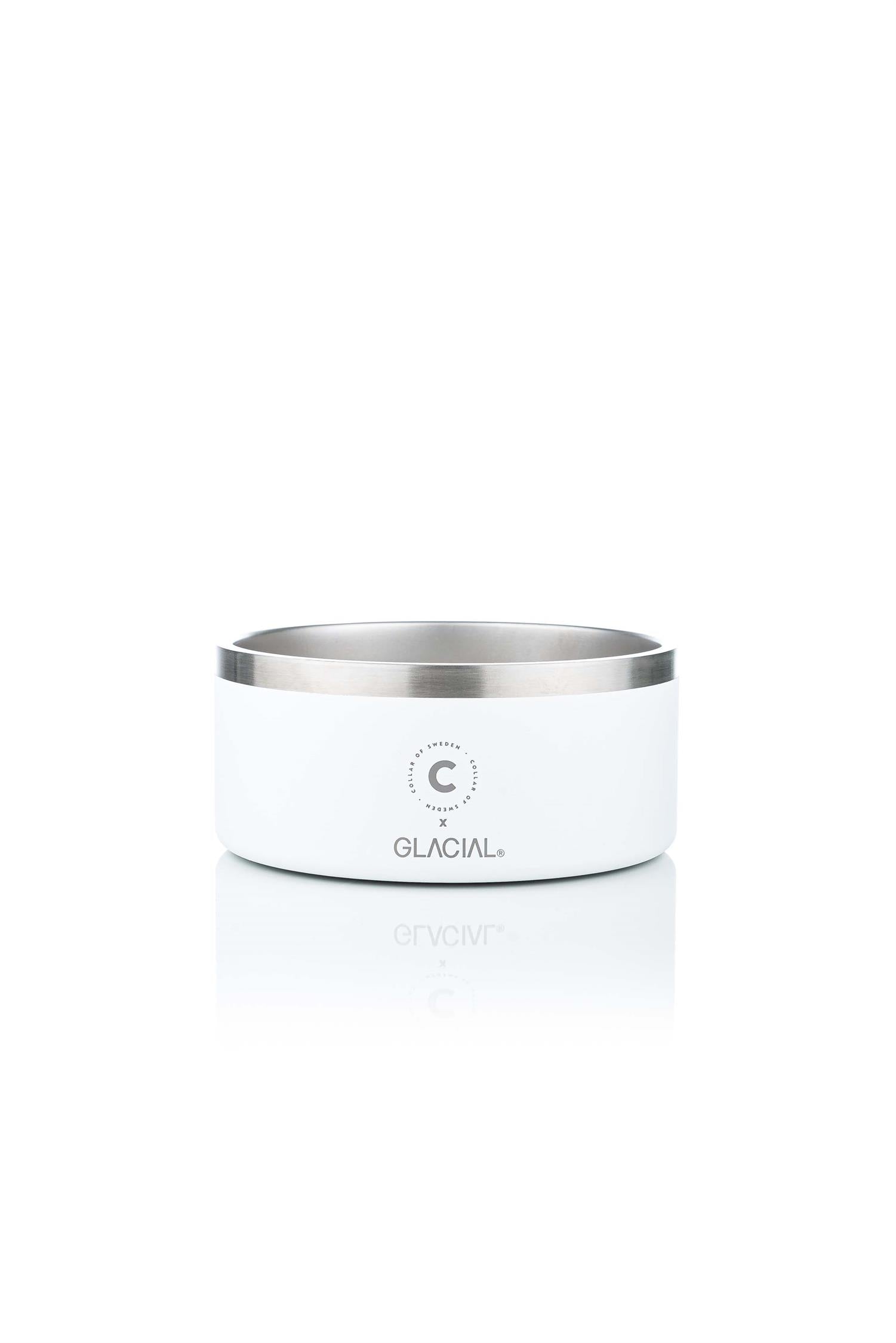 Glacial Termoskål 900ml Rostfri - Vit