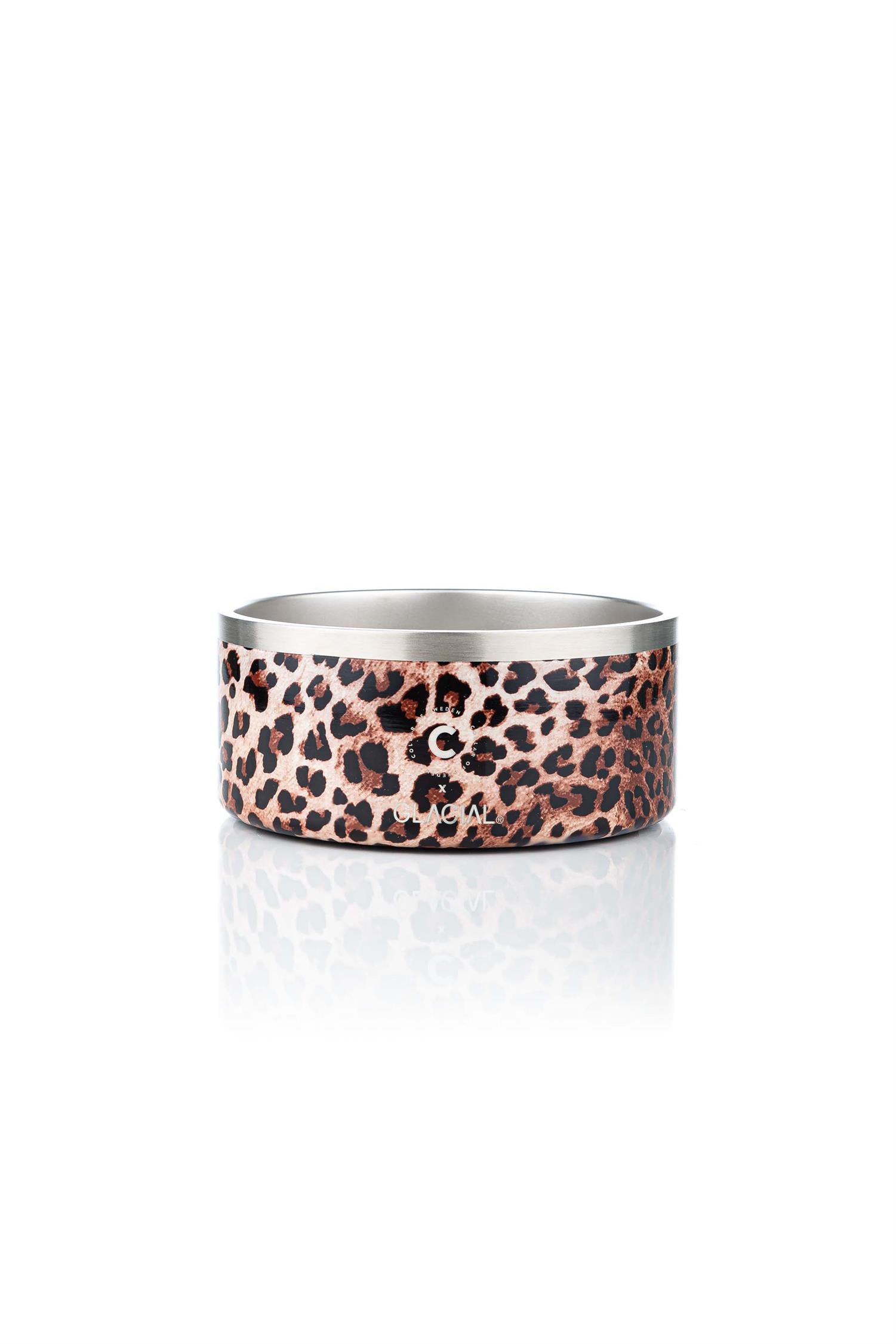 Glacial Termoskål 900ml Rostfri - Leopard