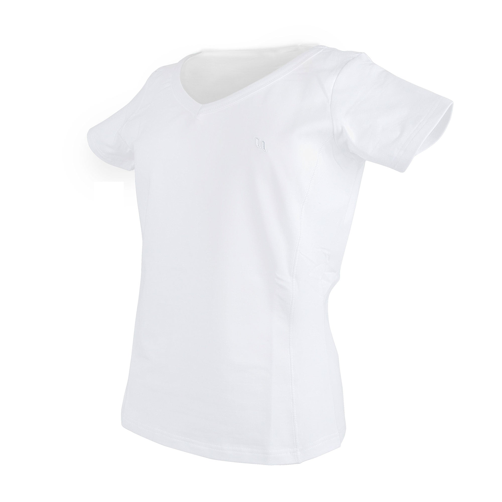 Back on Track T-shirt V-ringad – Vit