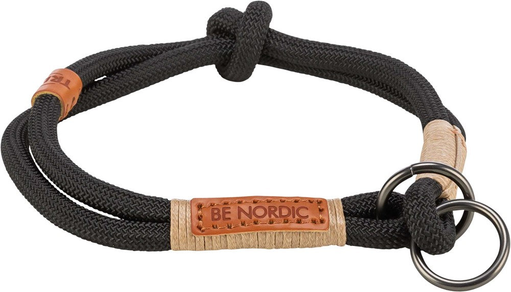 BE NORDIC halvstryp, svart/sand