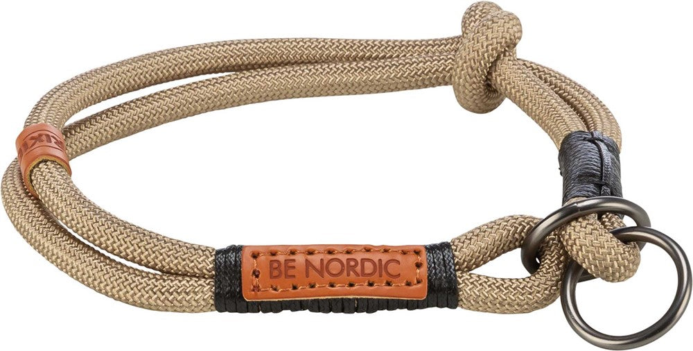 BE NORDIC halvstryp, sand/svart