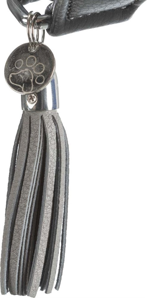 Trixie Active Comfort halsband vinthund XS-S: 24-31 cm - Svart/grå