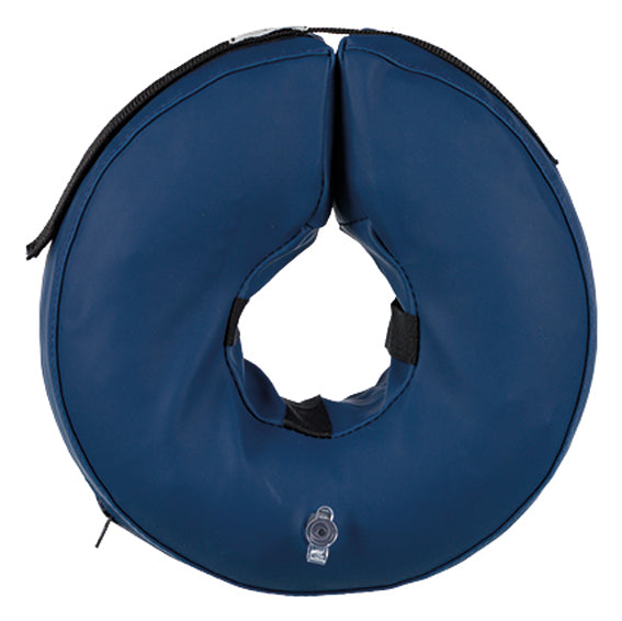 Trixie Hundkrage uppblåsbar S 24-31 cm - Blå