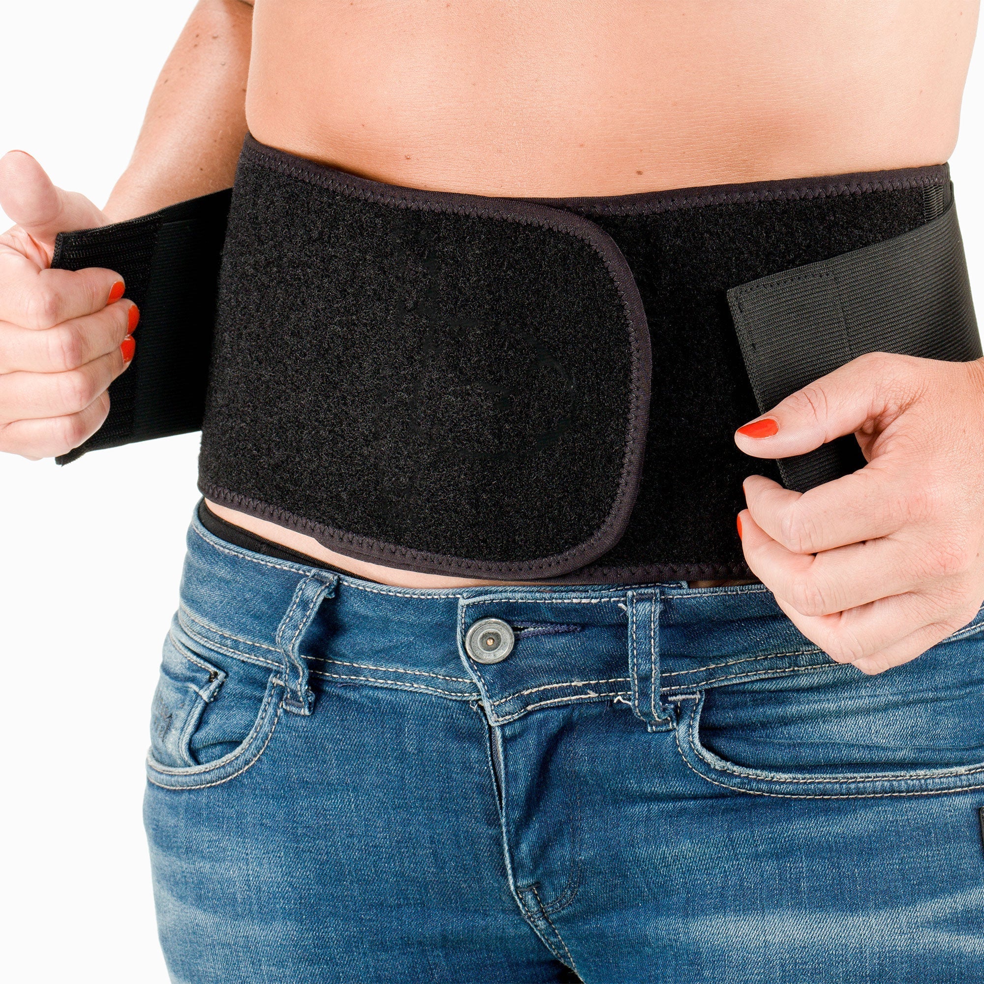 Back on Track Ryggbälte med stöd – Svart