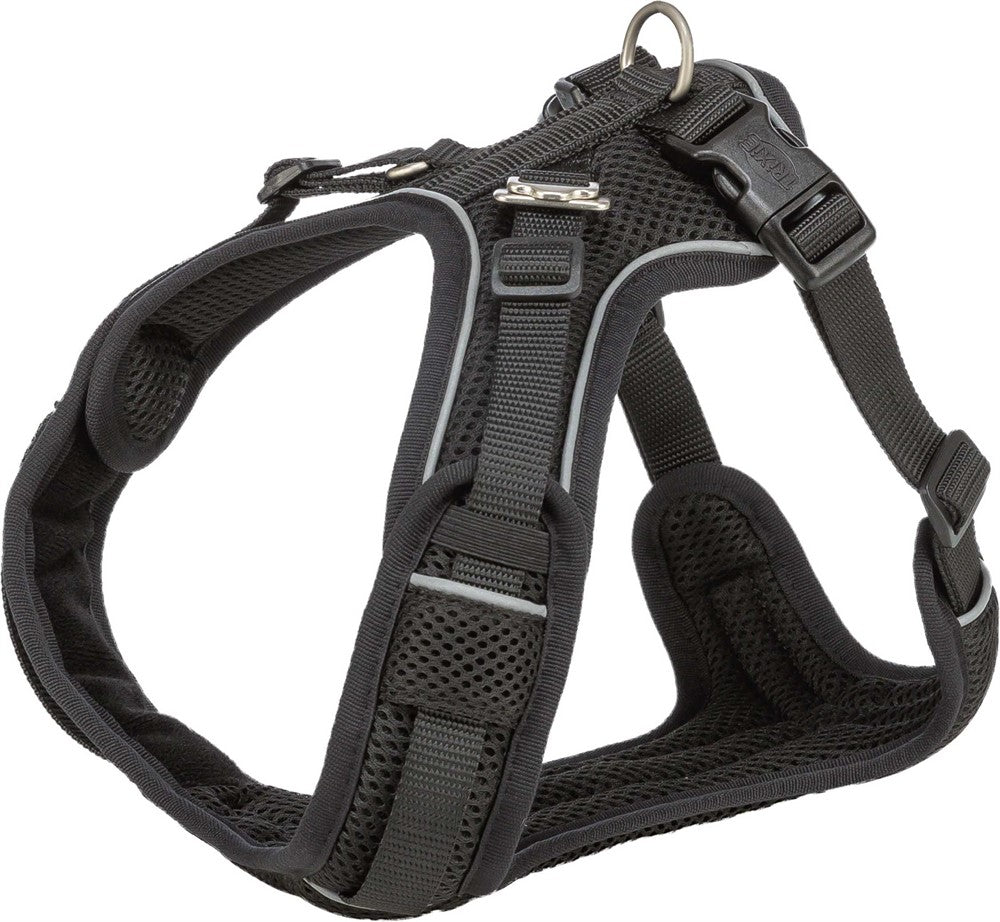 Trixie Premium FlexMesh sele bred - Svart