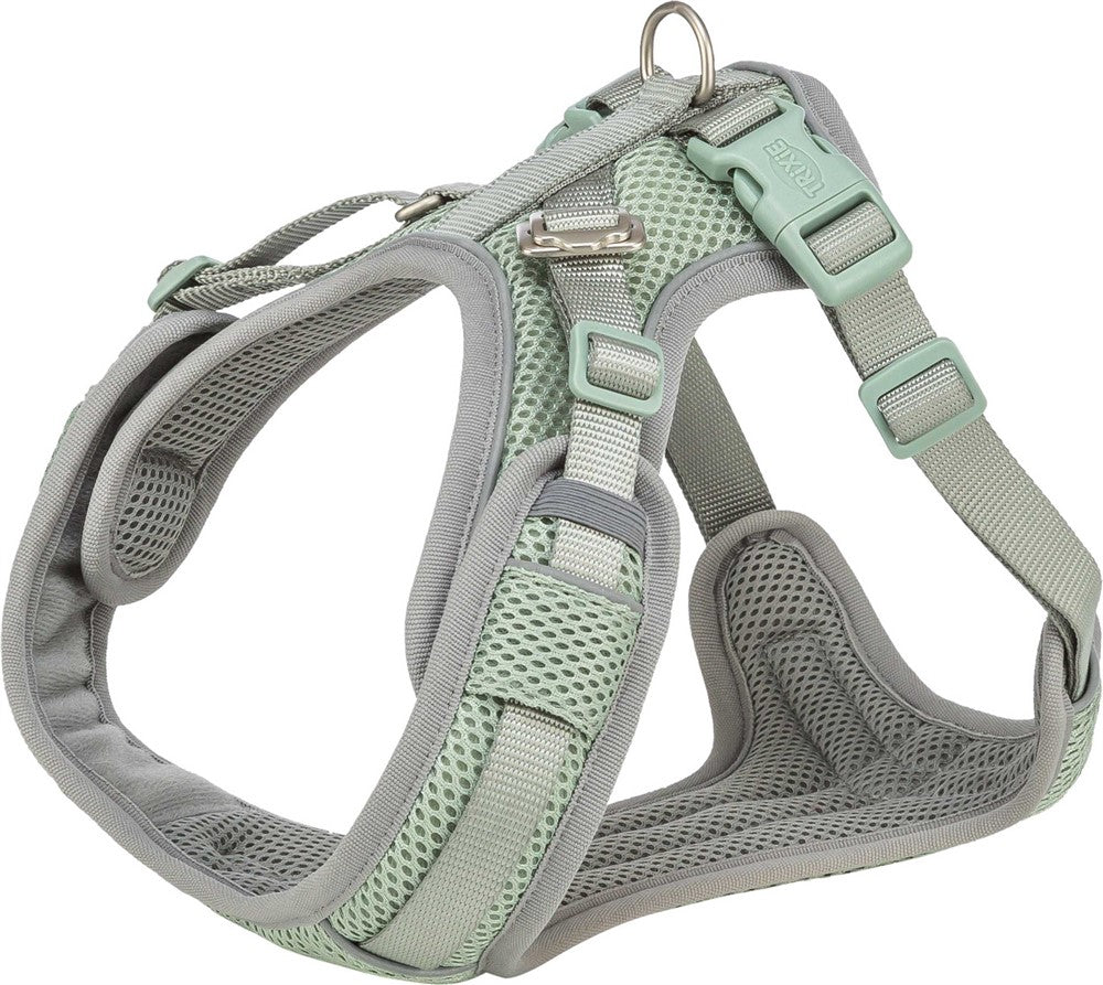 Trixie Premium FlexMesh sele bred - Sage