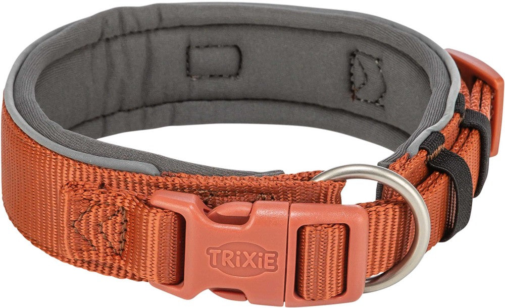 Trixie Premium halsband X-bred - Rost/grafit