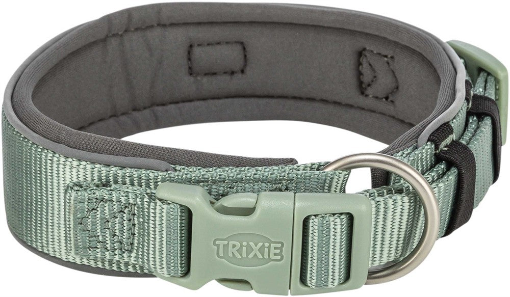 Trixie Premium halsband X-bred - Sage/grafit