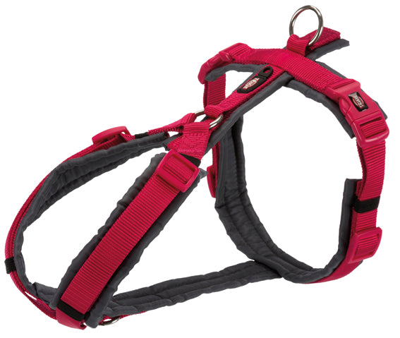Trixie Premium spårsele - Fuchsia/grafit