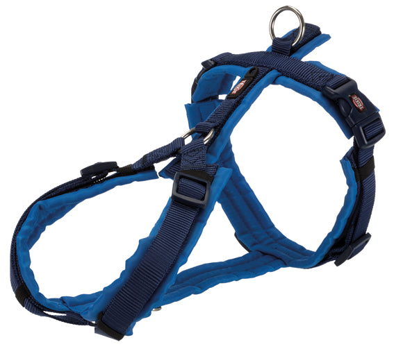 Trixie Premium spårsele XL: 80-97 cm/25 mm - Indigo/blå