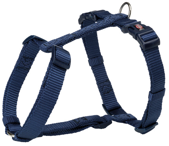 Trixie Premium H-sele L: 60-80 cm/25 mm - Indigo