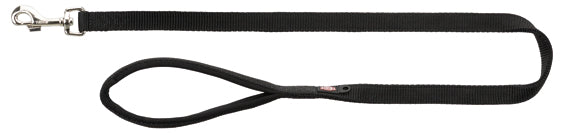 Trixie Premium koppel XS/S: 1.20 m/15 mm - Svart