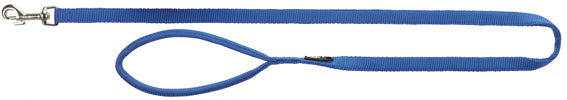 Trixie Premium koppel M/L: 1.00 m/20 mm - Blå