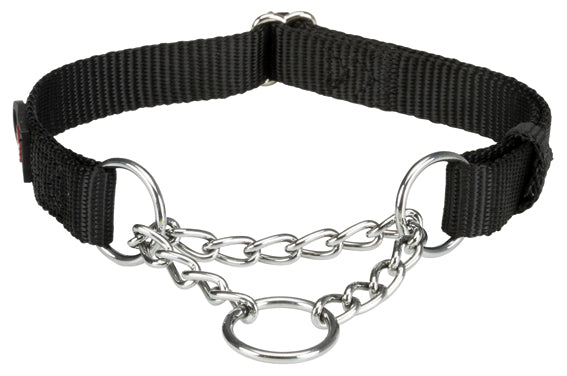 Trixie Premium halvstryp S-M: 30-40 cm/15 mm - Svart