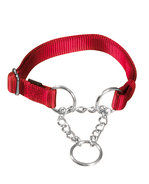 Trixie Premium halvstryp M-L: 35-50 cm/20 mm - Röd