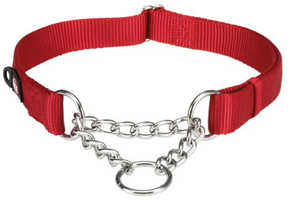 Trixie Premium halvstryp L-XL: 45-70 cm/25 mm - Röd