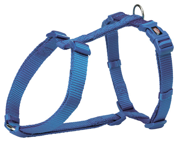 Trixie Premium H-sele S-M: 40-65 cm/15 mm - Blå