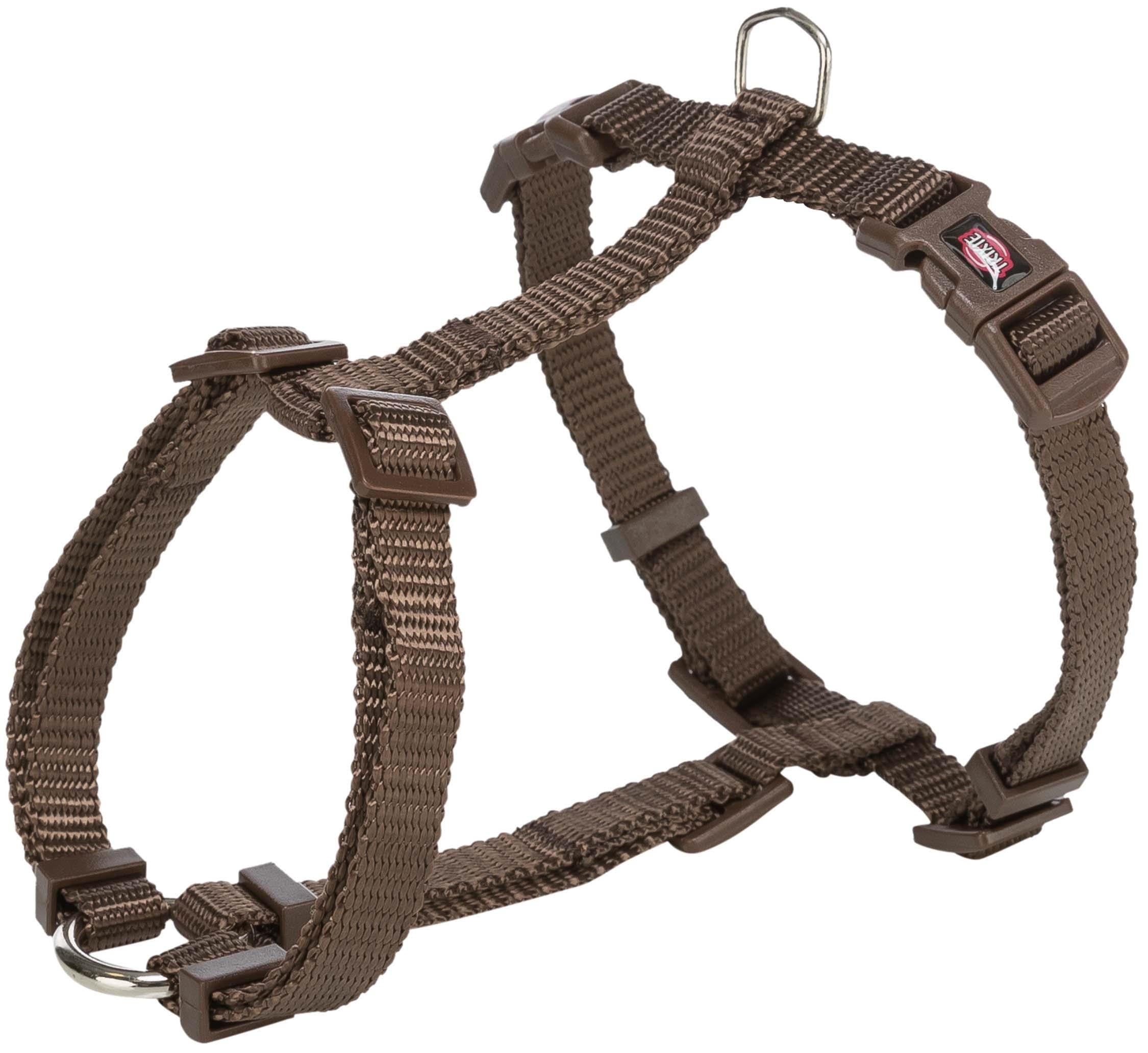 Trixie Premium H-sele L-XL: 75-120 cm/25 mm - Hasselbrun