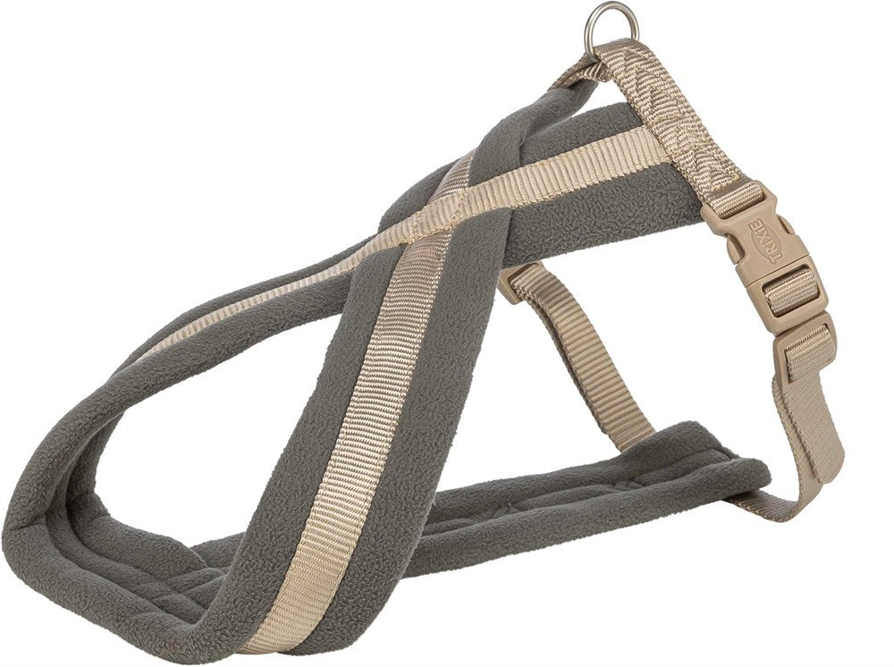 Trixie Premium hundsele fleecevaddad - Sand