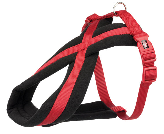 Trixie Premium touring sele S/M: 40-70 cm/20mm - Röd