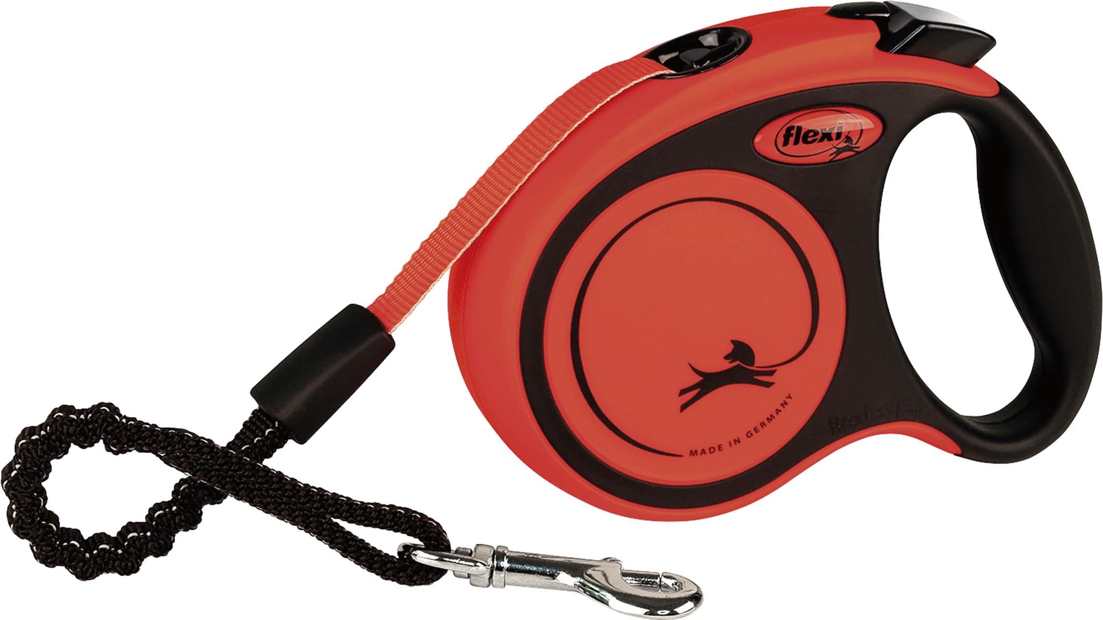 flexi XTREME XS: 3 m band - Svart/orange
