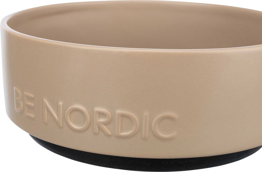 Trixie BE NORDIC Matskål Keramik 1.2L - Taupe