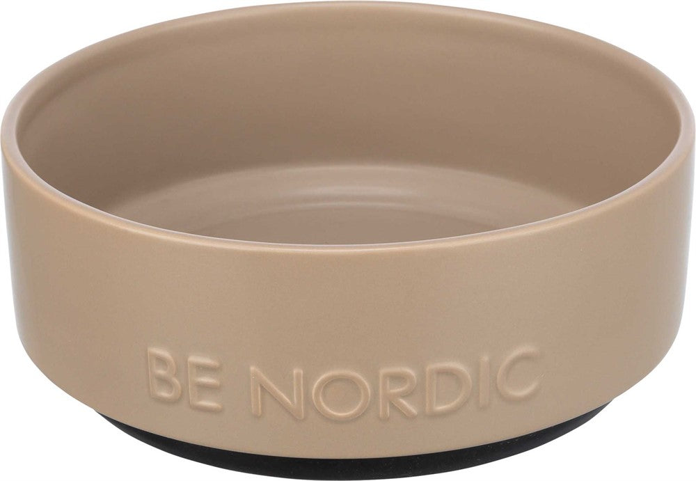 Trixie BE NORDIC Matskål Keramik 1.2L - Taupe