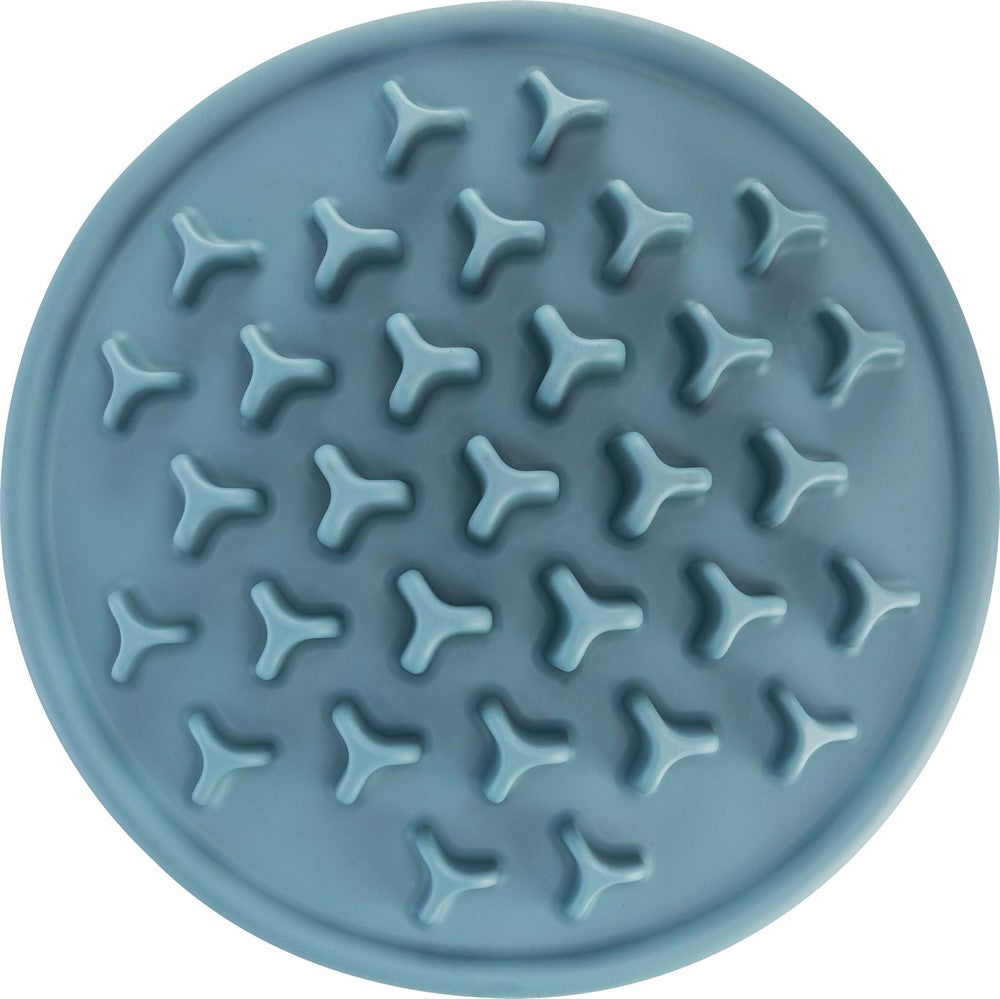 Trixie Slow Feed fodermatta "pelare" 35 cm - Blå