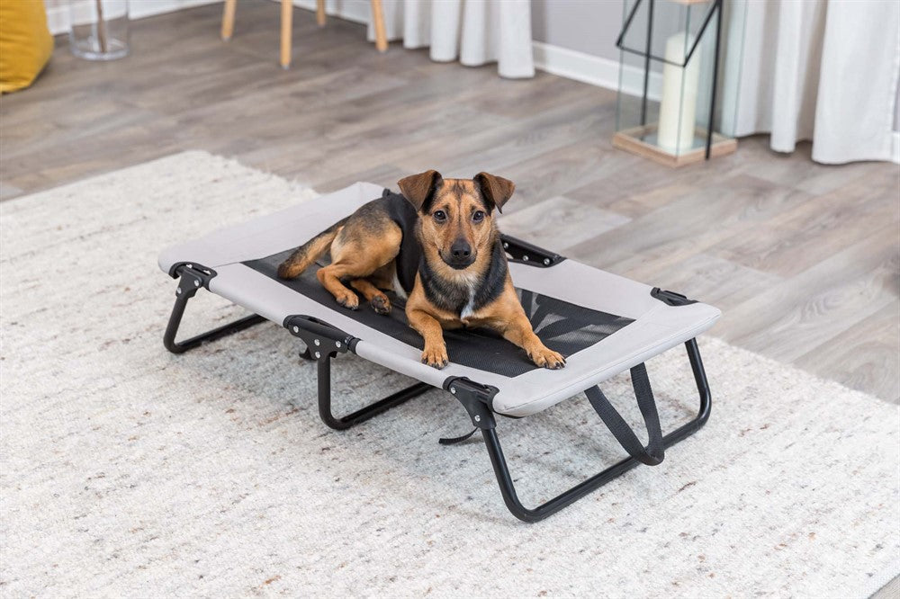 Trixie Campingsäng för hund - Grå/svart