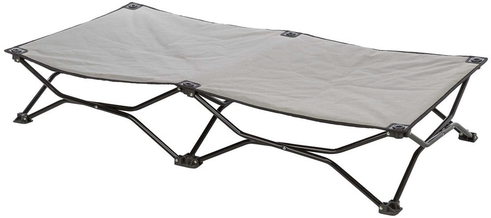 Trixie Campingbädd för hund 120×22×60 cm - Beige/svart
