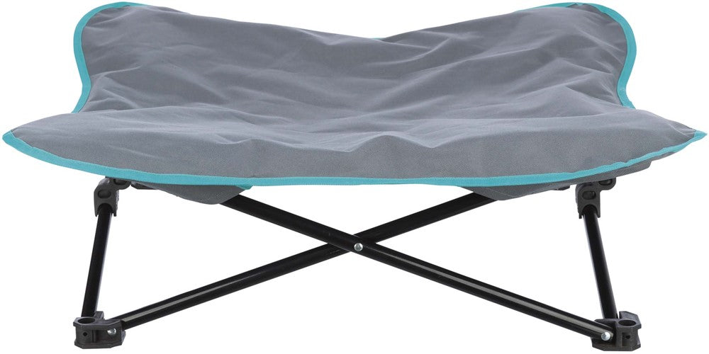 Trixie Campingsäng för hund 69×20×69 cm - Mörkgrå/petrol
