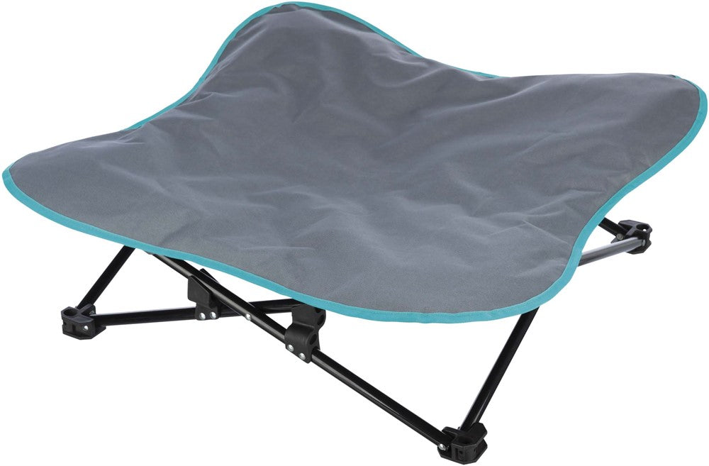 Trixie Campingsäng för hund 69×20×69 cm - Mörkgrå/petrol
